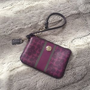 Coach wristlets